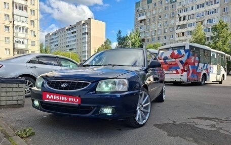 Hyundai Accent II, 2008 год, 410 000 рублей, 11 фотография