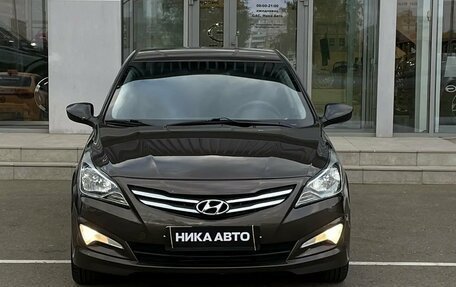 Hyundai Solaris II рестайлинг, 2016 год, 890 000 рублей, 2 фотография