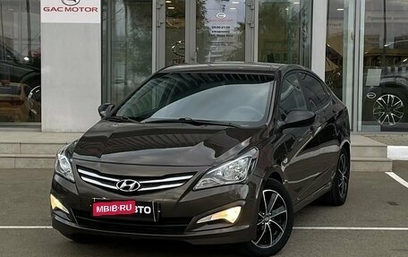 Hyundai Solaris II рестайлинг, 2016 год, 890 000 рублей, 3 фотография