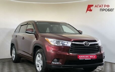Toyota Highlander III, 2014 год, 2 899 000 рублей, 3 фотография
