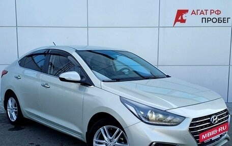 Hyundai Solaris II рестайлинг, 2018 год, 1 350 000 рублей, 3 фотография