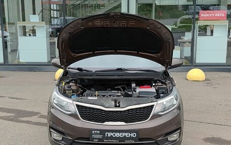 KIA Rio III рестайлинг, 2016 год, 963 000 рублей, 11 фотография