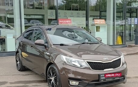 KIA Rio III рестайлинг, 2016 год, 963 000 рублей, 3 фотография