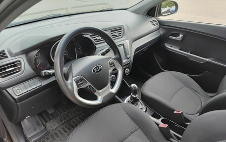 KIA Rio III рестайлинг, 2016 год, 963 000 рублей, 20 фотография