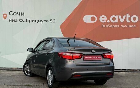 KIA Rio III рестайлинг, 2012 год, 839 000 рублей, 5 фотография