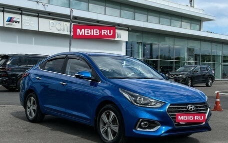 Hyundai Solaris II рестайлинг, 2017 год, 1 450 000 рублей, 3 фотография