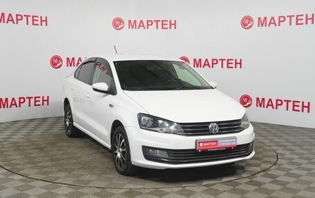 Volkswagen Polo VI (EU Market), 2016 год, 1 070 000 рублей, 3 фотография