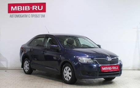 Skoda Rapid I, 2017 год, 1 159 000 рублей, 3 фотография