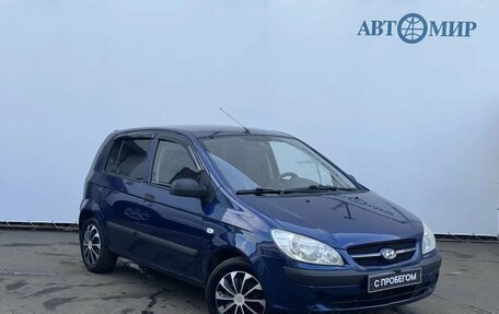 Hyundai Getz I рестайлинг, 2007 год, 601 111 рублей, 3 фотография
