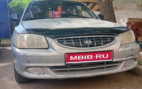 Hyundai Accent II, 2004 год, 185 000 рублей, 1 фотография