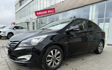Hyundai Solaris II рестайлинг, 2015 год, 1 096 500 рублей, 3 фотография