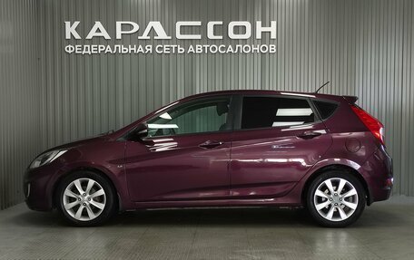 Hyundai Solaris II рестайлинг, 2012 год, 870 000 рублей, 5 фотография