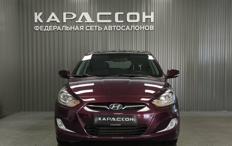 Hyundai Solaris II рестайлинг, 2012 год, 870 000 рублей, 3 фотография