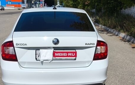Skoda Rapid I, 2017 год, 1 100 000 рублей, 6 фотография