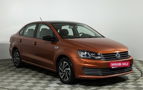 Volkswagen Polo VI (EU Market), 2018 год, 1 299 700 рублей, 3 фотография