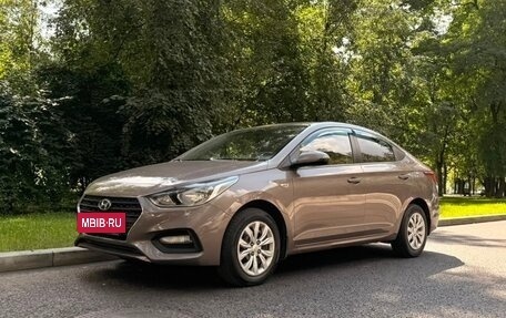 Hyundai Solaris II рестайлинг, 2018 год, 1 350 000 рублей, 9 фотография