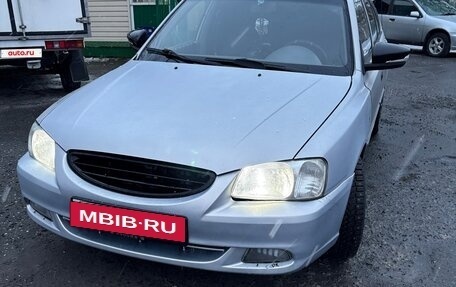 Hyundai Accent II, 2003 год, 200 000 рублей, 5 фотография