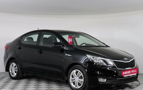 KIA Rio III рестайлинг, 2017 год, 827 000 рублей, 2 фотография