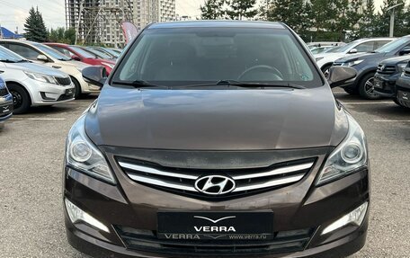 Hyundai Solaris II рестайлинг, 2014 год, 970 000 рублей, 2 фотография