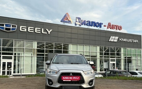 Mitsubishi ASX I рестайлинг, 2013 год, 695 000 рублей, 11 фотография
