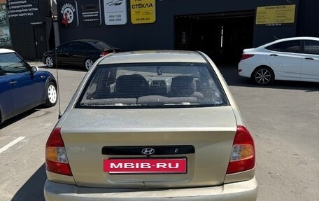 Hyundai Accent II, 2004 год, 295 000 рублей, 6 фотография