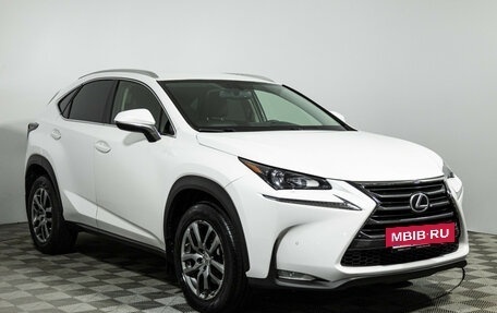 Lexus NX I, 2016 год, 2 549 585 рублей, 3 фотография