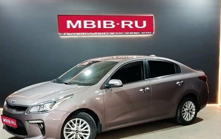 KIA Rio IV, 2018 год, 1 350 000 рублей, 1 фотография