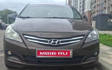 Hyundai Solaris II рестайлинг, 2014 год, 750 000 рублей, 1 фотография