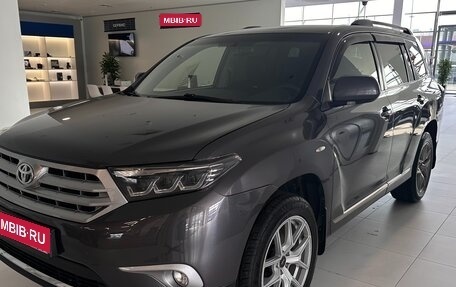 Toyota Highlander III, 2013 год, 1 639 000 рублей, 1 фотография