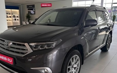 Toyota Highlander III, 2013 год, 1 639 000 рублей, 1 фотография