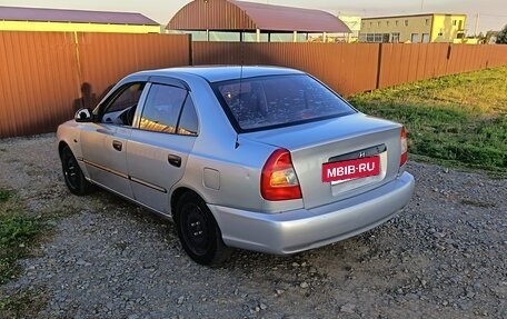Hyundai Accent II, 2004 год, 460 000 рублей, 3 фотография