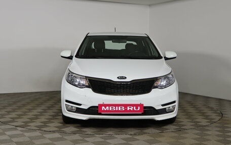 KIA Rio III рестайлинг, 2017 год, 999 990 рублей, 2 фотография