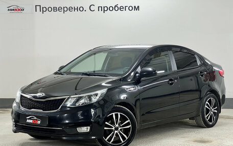 KIA Rio III рестайлинг, 2017 год, 941 000 рублей, 1 фотография