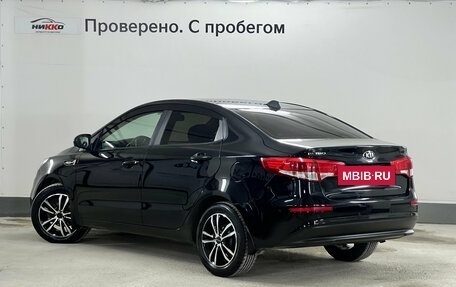 KIA Rio III рестайлинг, 2017 год, 941 000 рублей, 5 фотография