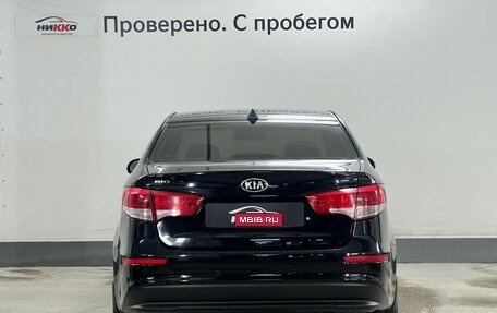 KIA Rio III рестайлинг, 2017 год, 941 000 рублей, 6 фотография
