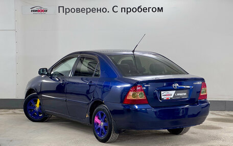 Toyota Corolla, 2004 год, 386 000 рублей, 6 фотография