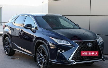 Lexus RX IV рестайлинг, 2017 год, 3 749 000 рублей, 3 фотография