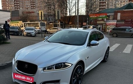 Jaguar XF I рестайлинг, 2014 год, 2 600 000 рублей, 4 фотография