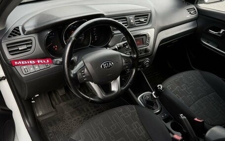 KIA Rio III рестайлинг, 2013 год, 848 000 рублей, 5 фотография