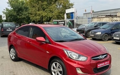 Hyundai Solaris II рестайлинг, 2011 год, 635 000 рублей, 1 фотография