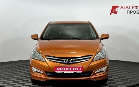 Hyundai Solaris II рестайлинг, 2014 год, 990 000 рублей, 3 фотография