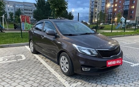 KIA Rio III рестайлинг, 2016 год, 990 000 рублей, 6 фотография