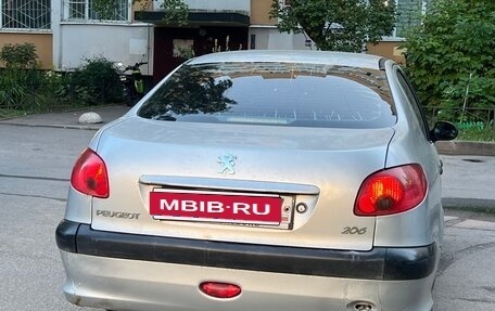 Peugeot 206, 2006 год, 115 000 рублей, 4 фотография