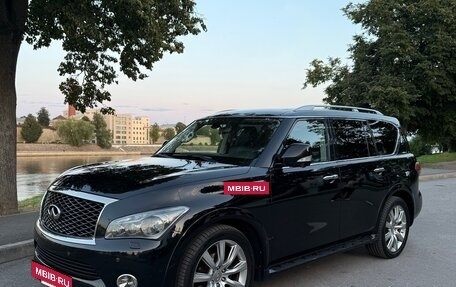 Infiniti QX80 I рестайлинг, 2014 год, 2 350 000 рублей, 2 фотография