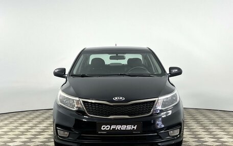 KIA Rio III рестайлинг, 2015 год, 785 200 рублей, 3 фотография