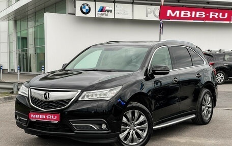 Acura MDX III рестайлинг, 2014 год, 2 457 000 рублей, 1 фотография