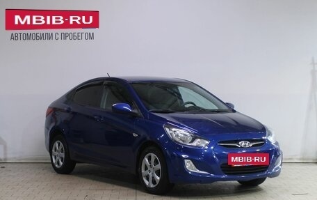 Hyundai Solaris II рестайлинг, 2011 год, 599 000 рублей, 3 фотография