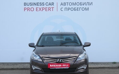 Hyundai Solaris II рестайлинг, 2015 год, 815 000 рублей, 2 фотография