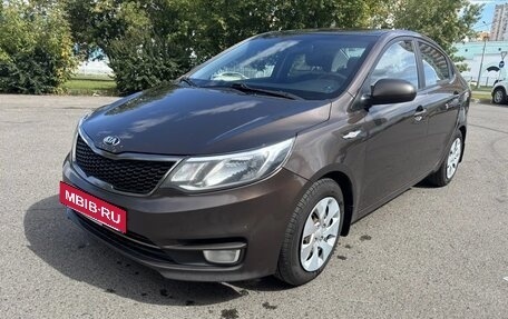 KIA Rio III рестайлинг, 2015 год, 890 000 рублей, 13 фотография