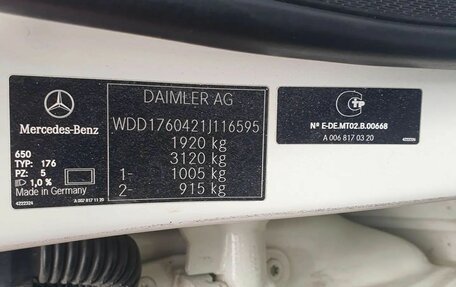 Mercedes-Benz A-Класс, 2013 год, 1 180 000 рублей, 10 фотография